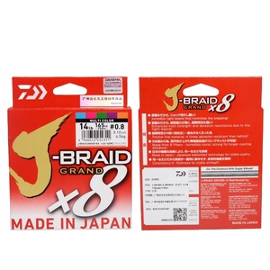 DAIWA เอ็นตกปลาแบบถัก <span class=keywords><strong>PE</strong></span> 8เกลียว J-BRAID 8X 150ม./300ม. ของแท้ผลิตในประเทศญี่ปุ่น - Product Image 1