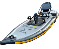 Canot gonflable pour la pêche, bateau à rames, Kayak pliable, offre spéciale,