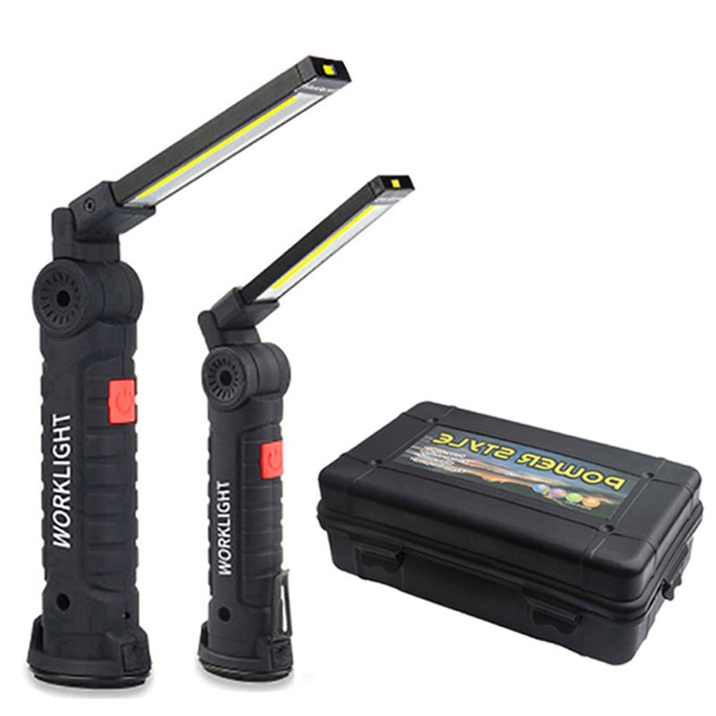 Usb Rechargeable Multifunctional Waterproof Adjustable Handheld Flashlight Led Working Light