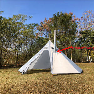 Tienda de campaña Octágono para 8 personas, tienda de campaña, montañismo, Picnic, pirámide, tipi, con salida de <span class=keywords><strong>chimenea</strong></span> - Product Image 2