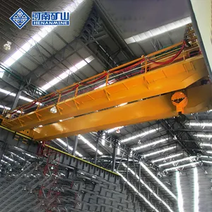 Grúa aérea modelo QD de doble viga planta de acero resistente con 50/10 toneladas 22,5 M
