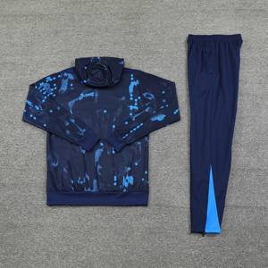 Chándal de Entrenamiento con Cremallera Completa y Estampado en Relieve para Otoño e Invierno, Sudadera de Manga Larga, Ropa de Fútbol 25/26, Sudadera con Capucha, Uniforme de Clubes Europeos - Product Image 3