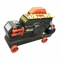 Mesin Pemotong Besi Manual 6-42mm, Mesin Pemotong Besi Bulat Otomatis Elektrik, Mesin Pemotong Baja Tulangan