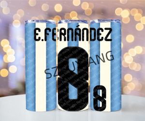 Vaso Térmico <span class=keywords><strong>de</strong></span> Acero Inoxidable <span class=keywords><strong>de</strong></span> 20 oz con Diseño <span class=keywords><strong>de</strong></span> Balón <span class=keywords><strong>de</strong></span> Fútbol <span class=keywords><strong>de</strong></span> Australia, <span class=keywords><strong>el</strong></span> Mejor Regalo para Fanáticos del Fútbol, 10 <span class=keywords><strong>Messi</strong></span> - Product Image 3