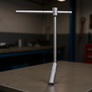 Llave de bujías Fervi de 10 mm con mango en T para uso automotriz - Product Image 3