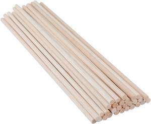 Bâtons de bois ronds <span class=keywords><strong>en</strong></span> bois naturel inachevé, <span class=keywords><strong>balsa</strong></span> décoratif de haute qualité de 5mm, nouvelles arrivées - Product Image 1
