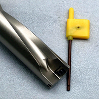 Outil de fraisage U-Drill indexable haute vitesse 2D/3D/5D, foret de fraisage en carbure avec plaquettes WCMT WCMX SPMG, foret rapide et puissant Grewin CNC