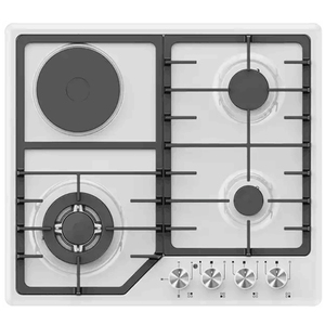 <span class=keywords><strong>Estufa</strong></span> <span class=keywords><strong>de</strong></span> <span class=keywords><strong>Gas</strong></span> con Placa <span class=keywords><strong>de</strong></span> Cocción Eléctrica Infrarroja Integrada, 4 Quemadores - Product Image 5