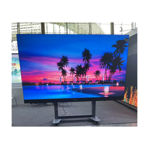 La pantalla LED táctil todo en uno para interiores con control de elevación automático se utiliza para conferencias educativas. - Product Image 3