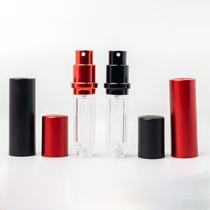 Bán buôn <span class=keywords><strong>5</strong></span> <span class=keywords><strong>ml</strong></span> screwed bơm lại Atomizer phun thủy tinh rỗng chai nước hoa lọ cho du lịch - Product Image 4