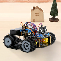 Kit de Robot Tanque Inteligente ESP32 de Robotlinking, Plataforma de Aprendizaje de Codificación STEM para Proyectos de Estudiantes, Kits de Robótica
