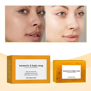 Nuevo Producto Jabón Natural Vegano <span class=keywords><strong>de</strong></span> Cúrcuma y Limón Jabón Antiacné <span class=keywords><strong>de</strong></span> Leche <span class=keywords><strong>de</strong></span> Cabra Jabón Facial Blanqueador Hecho a Mano Jabón <span class=keywords><strong>de</strong></span> <span class=keywords><strong>Avena</strong></span> <span class=keywords><strong>para</strong></span> Baño - Product Image 5
