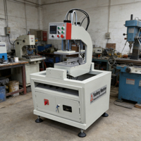 Soudeuse PVC à tête unique, machine spéciale de soudage d'angle et d'arc pour la fabrication de profilés UPVC
