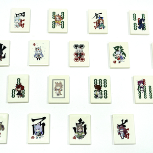 Nhà Máy Sản Xuất Di Động Du Lịch Mahjong Set Acrylic Mini Mahjong Acrylic Bàn Trò Chơi Tùy Chỉnh Biểu Tượng Mahjong - Product Image 5