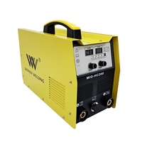Shanghao MIG-HC200 Nuevo Soldador MIG Portátil Sin Gas con Alimentador de Alambre para Acero al Carbono y Acero Inoxidable, Alambre de 0.8-1.0mm de Alta Calidad