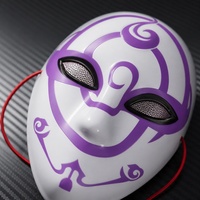Masque Cyber Personnalisé Thermoformé Léger en Plastique pour Cosplay Halloween Respirant 3D Intégral Adulte Source