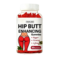Gummies Naturelles pour l'Amélioration des Fesses : Extrait de Maca et de Ginseng pour un Effet Raffermissant et Sculptant des Courbes des Hanches et des Fesses