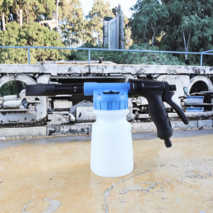 Pistolet à mousse haute pression en acier inoxydable et plastique pour lavage de voiture, se connecte à n'importe quel <span class=keywords><strong>tuyau</strong></span> d'arrosage, <span class=keywords><strong>machine</strong></span> à mousse - Product Image 2