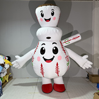 Costume de mascotte gonflable théière blanche, poupée russe Matriochka, tenue de personnage ambulant pour festival culturel