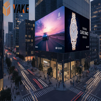 Affichage LED géant YAKE HD à effet 3D pour la publicité extérieure, écran LED extérieur P4 P5 P6 P8 P10