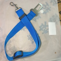 Collier de chien en nylon avec pendentif décoratif et laisse de voiture, accessoires pour Shiba Inu