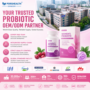Capsules de probiotiques vaginaux pour femmes, prébiotiques |   Soutien de l'équilibre du pH grâce aux Lactobacillus 10-800 milliards d'UFC/g, flacons de 60 unités, certifié ISO - Product Image 4