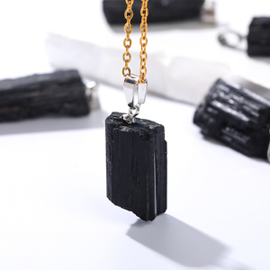 Jd đá quý bán buôn 20-50 mét tự nhiên thạch anh tím/Agate/Tourmaline/Citrine/tím thạch anh/Rock/Red thạch anh mặt dây chuyền lý tưởng cho Diy đồ trang sức - Product Image 6