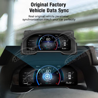 Nuevo Panel de Instrumentos Digital Baoshang 12.3 para Toyota Tundra 2015-2019, Velocímetro - Reequipamiento/Actualización