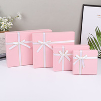 Écharpe en soie rose de luxe personnalisée, gaufrée, carrée, en papier rigide, avec pelliculage mat, pour mariage, cadeau, souvenir, rouge à lèvres, cosmétiques, soins de la peau