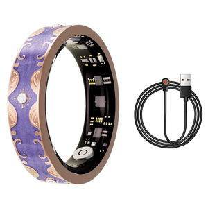 Bague connectée pour femmes avec étanchéité IP68, suivi du sommeil, modes sportifs multiples, en acier inoxydable, contrôle via application, podomètre - Product Image 6