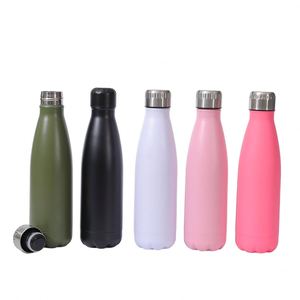 Bouteilles d'eau sportives en acier inoxydable à double paroi avec logo personnalisé du fabricant AI-MICH - Product Image 2