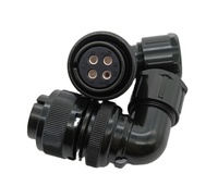 Connecteur de câble d'alimentation pour servomoteur 18-10s 18-10p 4 conducteurs pour automobile