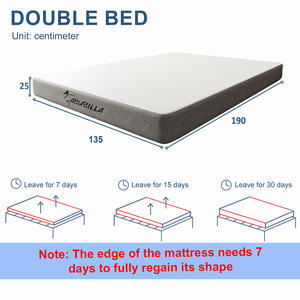 Colchón Ortopédico de Espuma Viscoelástica Transpirable y Duradero, Tamaño Completo, Enrollado al Vacío en Caja, Buena Calidad, Económico - Product Image 6