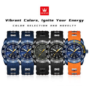   Reloj de Lujo 3688, Reloj de Cuarzo Deportivo Personalizado de Marca de Moda, Cronógrafo de Lujo a Prueba de Agua con Calendario para Hombre - Product Image 6
