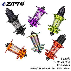 Moyeu de vélo VTT 6 cliquets 32 trous XD/HG/MS Thru Axle - Product Image 2