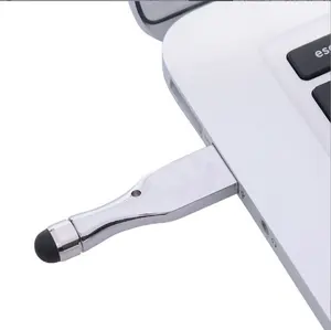 Новый дизайн, мини-металлический USB-Стик, стилус 1 ГБ 8 ГБ 16 ГБ 32 ГБ и 64 ГБ, запоминающее устройство с интерфейсом USB 2,0