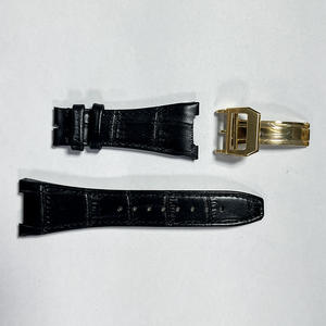 Bracelet de montre de luxe en cuir véritable série 7 45mm - Product Image 2