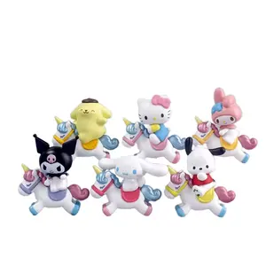 Wholesale Japanese Anime Sanrio Blind Box Doll mymelody Kuromi Blind Box Figure Toy for Kids
