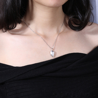 Cacana — collier magnétique pour Couple, pendentif en forme de cœur, bijou à facettes à Distance, cadeau de saint-valentin pour femmes, 2021