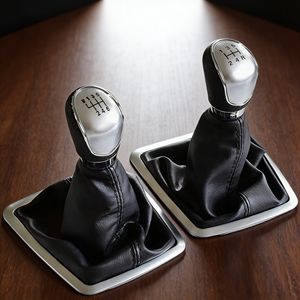 Poignée <span class=keywords><strong>de</strong></span> <span class=keywords><strong>vitesse</strong></span> en cuir respirant et anti-poussière, 5/6 vitesses, pour C-MAX 2006-2011 MK3 MK4 MK7 pour Ford Focus - Product Image 5