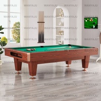 Table de billard américaine classique en ardoise de haute qualité à prix compétitif 9 pieds 8 pieds