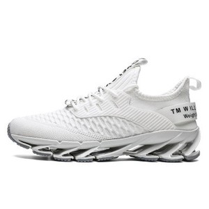 Chaussures <span class=keywords><strong>de</strong></span> course pour hommes à semelle Blade, respirantes en maille tricotée, amorties, pour la gym et le quotidien - Product Image 2