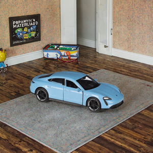 WELLY Vente chaude Modèle de voiture en alliage de zinc moulé sous pression <span class=keywords><strong>Taycan</strong></span> S 1/36 SUV à tirer en arrière Deux portes ouvrables pour garçons de 8 à 13 ans - Product Image 3