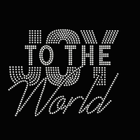 Transferts de strass personnalisés Bling pour T-shirts – Motifs chrétiens