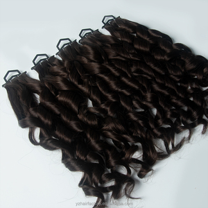 Extensiones de Cabello con Punta Plana de Queratina Pre-Adherida Haid Yuan Zhen, Cabello Humano Remy Ruso Virgen de Doble Trama - Product Image 4