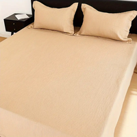Ensemble de couvre-lit matelassé 3 pièces, couvre-lit double surdimensionné avec 2 taies d'oreiller, ensemble de literie doux et confortable sur mesure