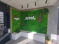 Mousse de taille personnalisée gratuite pour décoration murale personnalisée mousse autre art mural Grande décoration de fond commerciale personnalisée