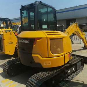 Excavadora de cadenas 9055F de 5.9 toneladas, miniexcavadora con capacidad de cazo de 0.21m, motor Cummins, bomba hidráulica y caja de cambios de alta calidad - Product Image 1