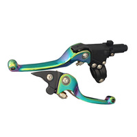 Accessoires pour motos, levier d'embrayage CNC résistant aux chocs, pliable, ASV, vente en gros de leviers d'embrayage