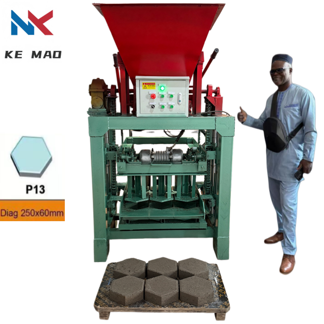 Easy Operation Brick Making Machine Mixed Building Raw Material Global Supply 4-35B Block Making Machine